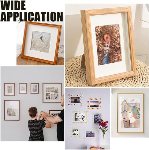 BENECREAT 36 Sheets White Mats Matboards, 5x7 inch Backing Boards Acid Free Backerboards for 7 inch Photos, Art, Picture Framing in Saudi Arabia