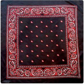 وايومنغ التجار باندانا وشاح الحرير 34.5x34.5 بوصة