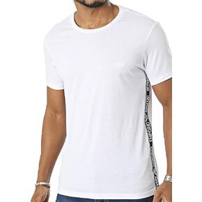 Emporio Armani Men's Denim Taping Crew Neck T-Shirt