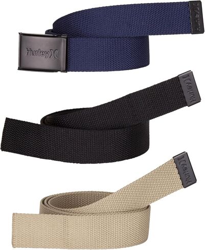 Hurley Men's Belts (3-Pack) in Kuwait