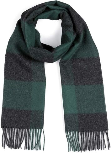 Inca Fashions - 100% Pure Baby Alpaca Buffalo Plaid Scarf for Men and Women in Kuwait