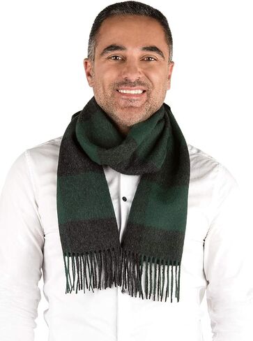 Inca Fashions - 100% Pure Baby Alpaca Buffalo Plaid Scarf for Men and Women in Kuwait