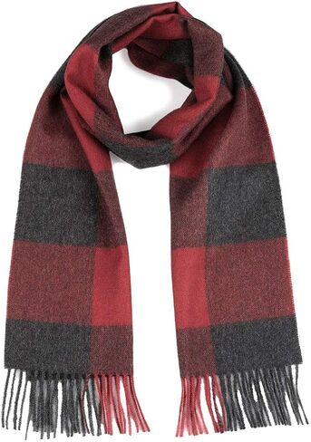 Inca Fashions - 100% Pure Baby Alpaca Buffalo Plaid Scarf for Men and Women in Kuwait