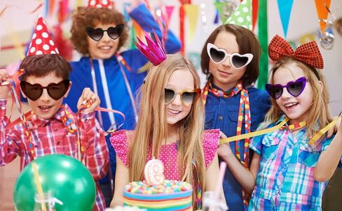 FEISEDY 2 حزمة خمر الاطفال القلب النظارات الشمسية الفتيات طفل دي سول Gafas شاطئ حفلة عطلة نظارات شمسية سن 3-10 B2903 in Kuwait