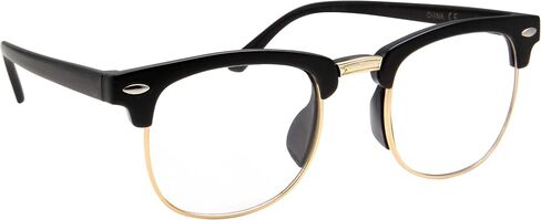 نظارات الأطفال Nerd نصف إطار وعدسات شفافة زي المهوس للأطفال (عمر 3-8) in Saudi Arabia