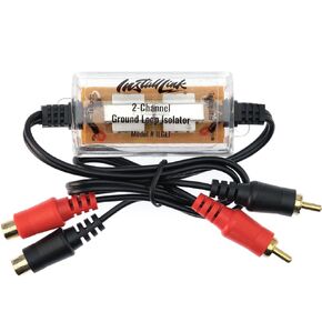 عازل حلقة أرضية، كاتم صوت لمرشح الضوضاء ثنائي القناة عن طريق رابط التثبيت in Kuwait