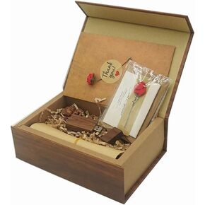 LONMAX 16GB USB Memory Disk Wooden USB Flash Drive USB 2.0 Thumb with Gift Box(16GB, HMFK+MWH) in Saudi Arabia