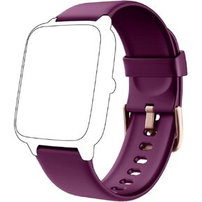 GRV Smart Watch Band Replacement Strap FC1 Smart Watch (Black)