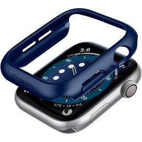 حافظة Spigen رفيعة مصممة لساعة Apple مقاس 44 ملم SE2/6/SE/5/4 - أزرق in Kuwait