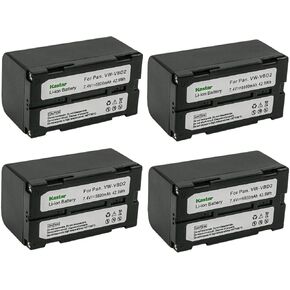 Kastar 2-Pack VW-VBD2 Battery Replacement for PV-DS Series NV-DS1, NV-DS1EN, NV-DS1EG NV-DS100EN NV-DS5, NV-DS5EG, NV-DS5EN, PV-DV, PV-DV700, PV-DV700D PV-DV710, PV-DV710D PV-DV950 PV-DV1000 in Saudi Arabia