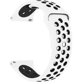 سوار YOUKEX 20 مم من السيليكون الناعم متوافق مع ساعة Samsung Galaxy Watch Galaxy Watch 3 41 مم/Galaxy Watch Active 2 (40 مم)(44 مم) 42 مم/Gizmo Watch Classic، سوار معصم رياضي للنساء والرجال in Kuwait