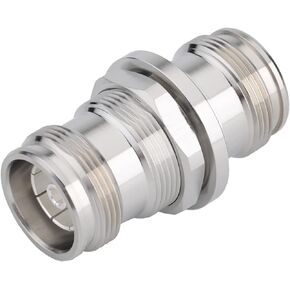 4.3-10 Mini Din Adaptor Male to Male 4.3/10 Mini Din Connector Male to Male Plug Adapter DC-6GHz Low PIM 163dBc