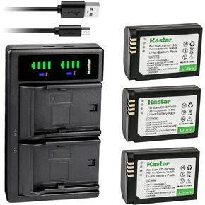 Kastar LTD2 USB Battery Charger Replacement for Samsung ED-BP1900 ED-BP1900/US, BP-1900 BP1900 Battery, Samsung ED-BC4NX03, ED-BC4NX03/US Charger, Samsung NX1 Smart Wi-Fi 4K Digital Camera in Kuwait