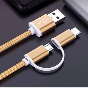 Power Cord Replacement for Amazon Kindle Charger, Old & New Kindle, Paperwhite 10th Generation, Samsung Galaxy Tab A7 S6 Lite A8 Tablet USB Fast Charging Cords 2 in 1 Cables in Saudi Arabia