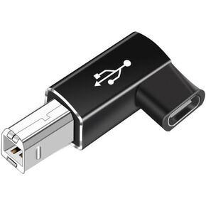 VIMVIP USB C أنثى إلى محول الطابعة، موصل تحويل USB C أنثى إلى MIDI، محول USB C أنثى إلى USB B ذكر متوافق مع الطابعات، MIDI، البيانو الكهربائي، أجهزة المزج والمزيد in Kuwait