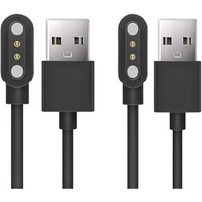 Compatible with 3Plus Vibe Plus Charger, Lamshaw Magnetic USB Charging Cable Replacement Charger Cable Compatible with 3Plus Vibe Plus/Vibe+/Vibe+ Gen 2/Vibe Plus Gen 2/Vibe Lite BT Smartwatch