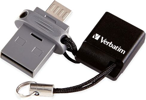 Verbatim 16GB Store 'n' Go Dual USB Flash Drive for OTG Devices in Saudi Arabia