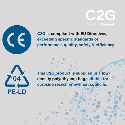 C2G كيبل USB 2.0، كيبل USB A الى B، 3.28 قدم (1 متر)، اسود، كيبلات تو جو 28101 in Saudi Arabia
