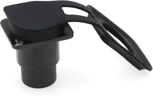 SZRMCC USB 3.0 Panel Mount Connector USB Female Socket Waterproof Round Cable Coupler Pass Through Connector Extension Adapter with Dust Cap (Round 1pcs, Black) in Kuwait
