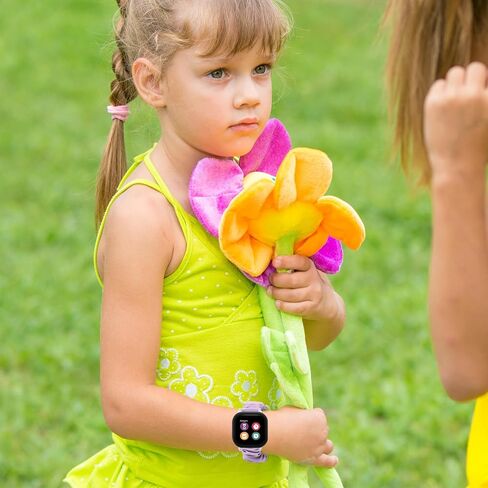 سوار NewJourney Scrunchie متوافق مع ساعة Gizmo 3/2/1، حزام بديل من القماش القابل للتمدد لطيف للفتيات والأولاد in Kuwait