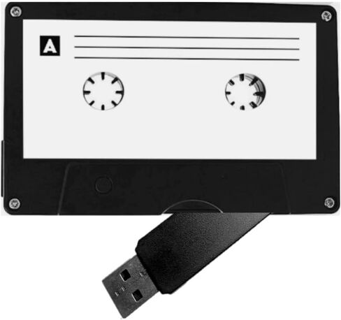 MasHTAPE الأصلي - شريط كاسيت USB فلاش درايف 4 جيجابايت، باك مان ريترو كوليكستريب in Kuwait