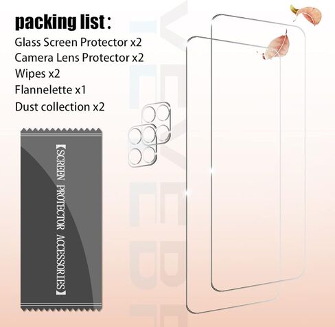 واقي شاشة موتو جي ستايلس 5G من الزجاج المقوى الممتاز + واقي عدسة الكاميرا من ييبف، [عبوتان + عبوتين] [مضاد للخدش] [زجاج ثلاثي الأبعاد] [مناسب للحافظة] in Kuwait