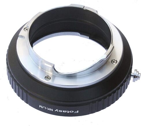 عدسة Fotasy Nikon إلى محول كاميرا Leica M Mount، يناسب Leica M9، M8، M7، M6، M5، M4، M3، M2، Ricoh GXR Mount A12 in Saudi Arabia