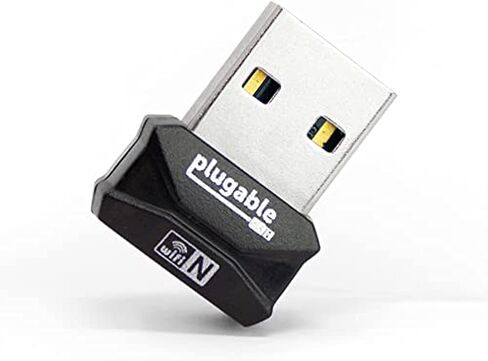Plugable USB 2.0 Wireless N 802.11n 150 Mbps Nano WiFi Network Adapter (Realtek RTL8188EUS Chipset) Driverless Plug and Play for Windows in Saudi Arabia