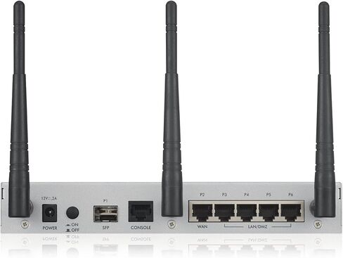 جدار فايري VPN الجيل القادم من زيكسيل مع 1 وان، و1 SFP، و4 منافذ جيجا LAN/DMZ و802.11ac/n واي فاي [USG20W-VPN] in Saudi Arabia