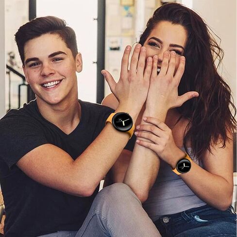 Kytuwy متوافق مع أساور ساعة Google Pixel، إبزيم معدني لحزام رياضي من السيليكون الناعم لسوار ساعة Google، بديل لسوار ساعة Pixel للنساء والرجال in Kuwait