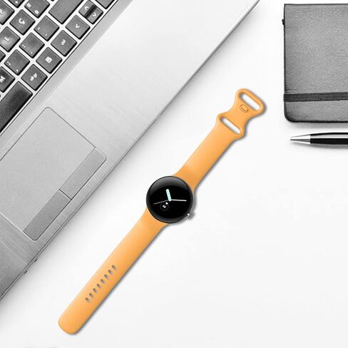 Kytuwy متوافق مع أساور ساعة Google Pixel، إبزيم معدني لحزام رياضي من السيليكون الناعم لسوار ساعة Google، بديل لسوار ساعة Pixel للنساء والرجال in Kuwait