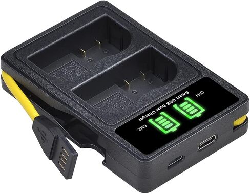 PowerTrust EN-EL15C EN-EL15 Battery and Charger Compatible with Nikon D7500, D7200, D7100, D7000, D850, D750, D500 in Kuwait