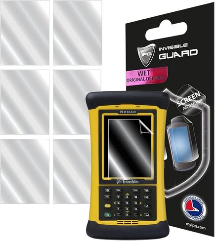 IPG for Trimble Navigation Nomad 900LE كمبيوتر متين محمول باليد (6 وحدات) واقي شاشة هيدروجيل غير مرئي فائق الدقة وواقي جلدي مضاد للخدش - أملس/شفاء ذاتي/فقاعات - خالي من البدو in Saudi Arabia