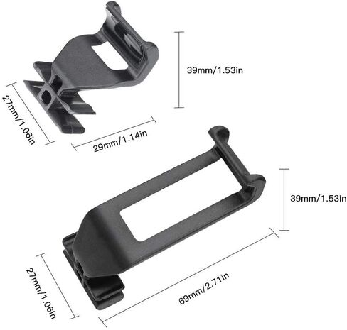 دعامة إطلاق سريع من Hongwen، حامل حامل للهاتف اللوحي سهل التركيب، ملحق طائرة بدون طيار، وحدة تحكم عن بعد قابلة للإمالة بدعم ثابت ممتد من ABS، لـ DJI Mavic Air 2 in Kuwait