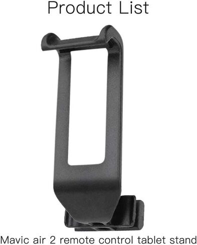 دعامة إطلاق سريع من Hongwen، حامل حامل للهاتف اللوحي سهل التركيب، ملحق طائرة بدون طيار، وحدة تحكم عن بعد قابلة للإمالة بدعم ثابت ممتد من ABS، لـ DJI Mavic Air 2 in Kuwait