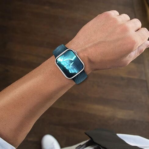 حزام ساعة أنيمي متوافق مع أشرطة ساعة أبل 38 مم 40 مم 41 مم 42 مم 44 مم 45 مم 49 مم، حزام رياضي بديل من السيليكون الناعم كارتوني متوافق مع سلسلة iWatch 8,7,6,5,4,3,2,1,SE in Kuwait