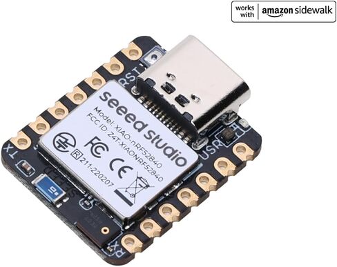 Seeed Studio XIAO nRF52840 Sense - Supports Arduino/CircuitPython - Bluetooth5.0 NFC with Onboard Antenna, MCU with 6-axis IMU Works with Amazon Sidewalk in Saudi Arabia
