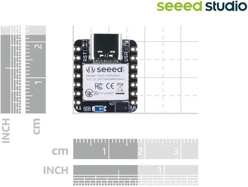 Seeed Studio XIAO nRF52840 Sense - Supports Arduino/CircuitPython - Bluetooth5.0 NFC with Onboard Antenna, MCU with 6-axis IMU Works with Amazon Sidewalk in Saudi Arabia