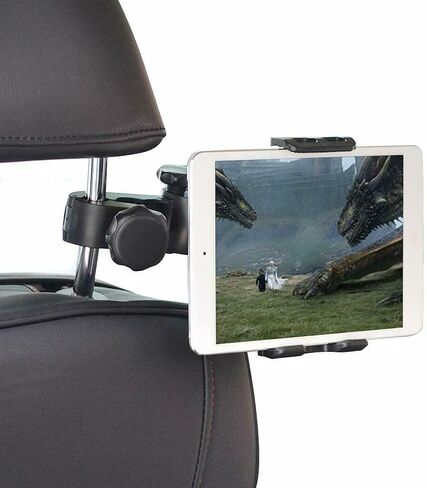 YOVECATHOU 360° Car Back Seat Headrest Holder Mount for iPad Tablet Phone Samsung,Other 4.7 -10.5" Cellphones and Tablets in Saudi Arabia