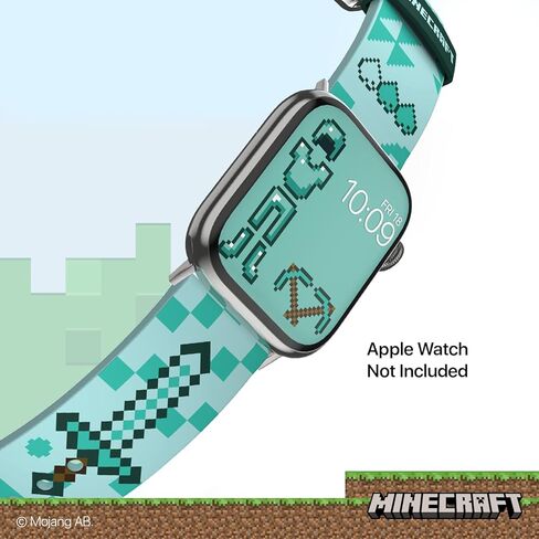Minecraft Smartwatch Band Collection - Officially Licensed, Compatible with Every Size & Series of Apple Watch (watch not included) in Kuwait