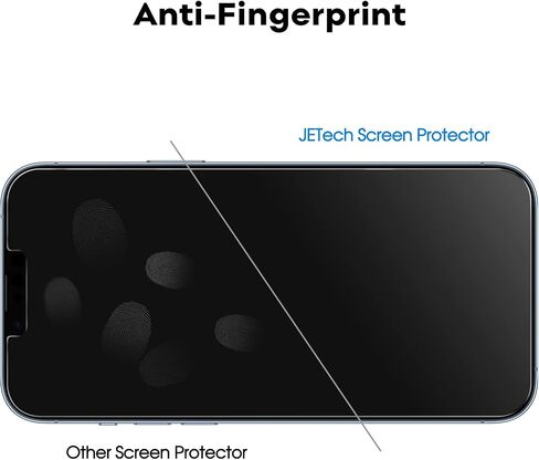 واقي شاشة الخصوصية JETech لهاتف iPhone 17 Pro، 2+2 عبوة | زجاج مقسى مضاد للتجسس، مع واقي عدسة الكاميرا، أداة سهلة التركيب in Kuwait