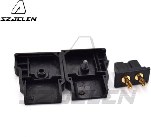 SZJELEN 2 قطعة ذكر D-Tap موصل التوصيل عدة Rewirable DIY التوصيل حقن الرأس لكاميرا الفيديو تلاعب كابل الطاقة V-Mount DSLR Anton بطارية الكاميرا (ذكر d-tap Plug) in Kuwait