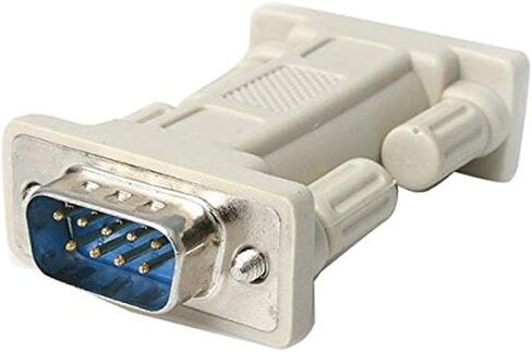 StarTech.com DB9 RS232 Serial Null Modem Adapter - M/M - Null modem adapter - DB-9 (M) to DB-9 (M) - NM9MM in Saudi Arabia