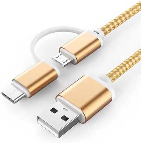 Power Cord Replacement for Amazon Kindle Charger, Old & New Kindle, Paperwhite 10th Generation, Samsung Galaxy Tab A7 S6 Lite A8 Tablet USB Fast Charging Cords 2 in 1 Cables in Saudi Arabia