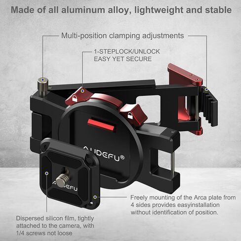 مشبك كاميرا من اوديفو لحزام شنطة الظهر، مشبك كاميرا دي اس ال ار لحمل حزام الكاميرا... تصميم حاصل على براءة اختراع في الولايات المتحدة الامريكية in Kuwait