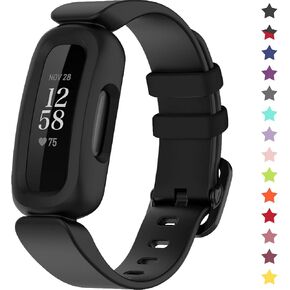 TopPerfekt Bands Compatible with Fitbit Ace 3 for Kids, Soft Silicone Waterproof Bracelet Accessories Sports Watch Strap Replacement for Fitbit Ace 3 Boys Girls