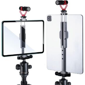 محول تثبيت حامل ثلاثي القوائم من ARNARKOK مع حذاء بارد قابل للتدوير، برغي 1/4 بوصة و3/8 بوصة، حوامل Acra Swiss، حامل iPad معدني بالكامل لحامل ثلاثي القوائم، حامل الكمبيوتر اللوحي متوافق مع iPad Pro 12.9، iPad Air 2 3 4، Galaxy in Kuwait