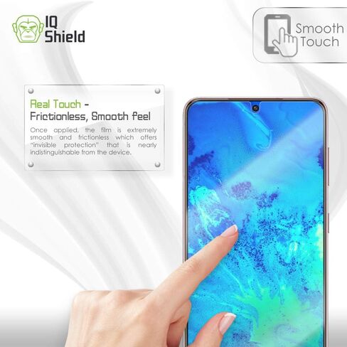 IQShield Screen Protector Compatible with Samsung Galaxy S21 (6.2 inch)(3-Pack)(Case Friendly)[Works with Fingerprint Scanner] Anti-Bubble Clear TPU Film in Kuwait