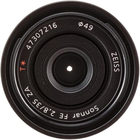 عدسة Sony Sonnar T FE مقاس 35 مم f/2.8 ZA (SEL35F28Z) + طقم مرشح + حافظة غطاء العدسة + طقم تنظيف + المزيد (متجدد) in Saudi Arabia