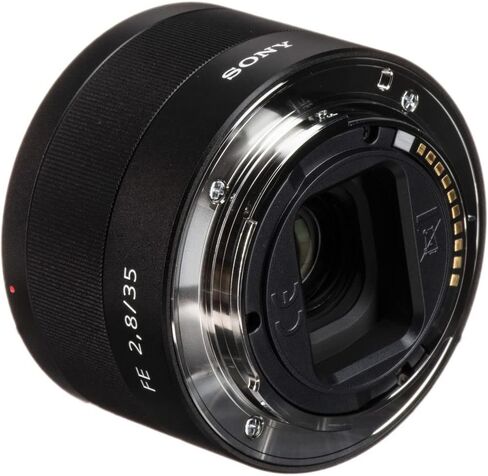 عدسة Sony Sonnar T FE مقاس 35 مم f/2.8 ZA (SEL35F28Z) + طقم مرشح + حافظة غطاء العدسة + طقم تنظيف + المزيد (متجدد) in Saudi Arabia